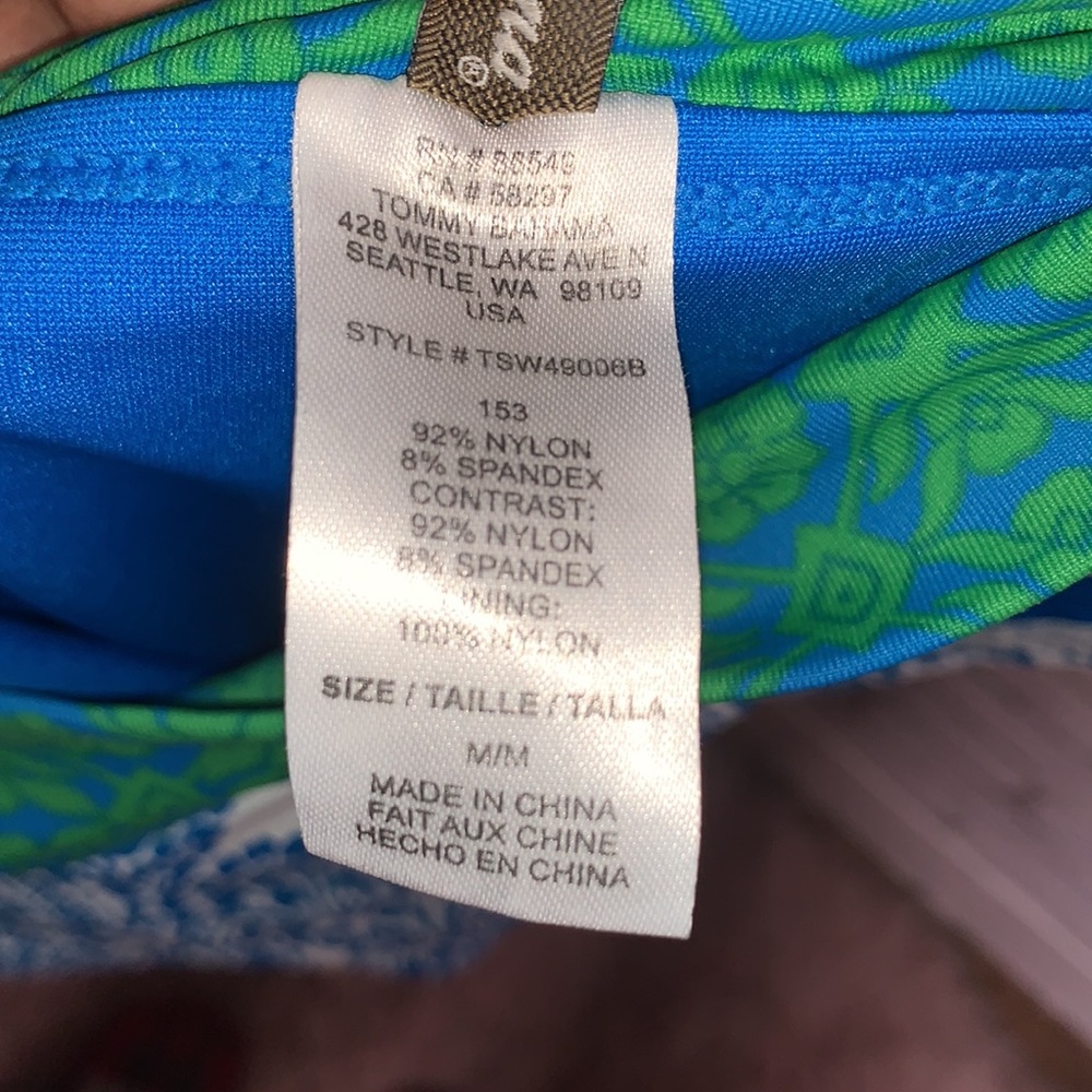 TOMMY BAHAMA | Sailor Blue Print Bandana Bikini - Picture 11 of 15